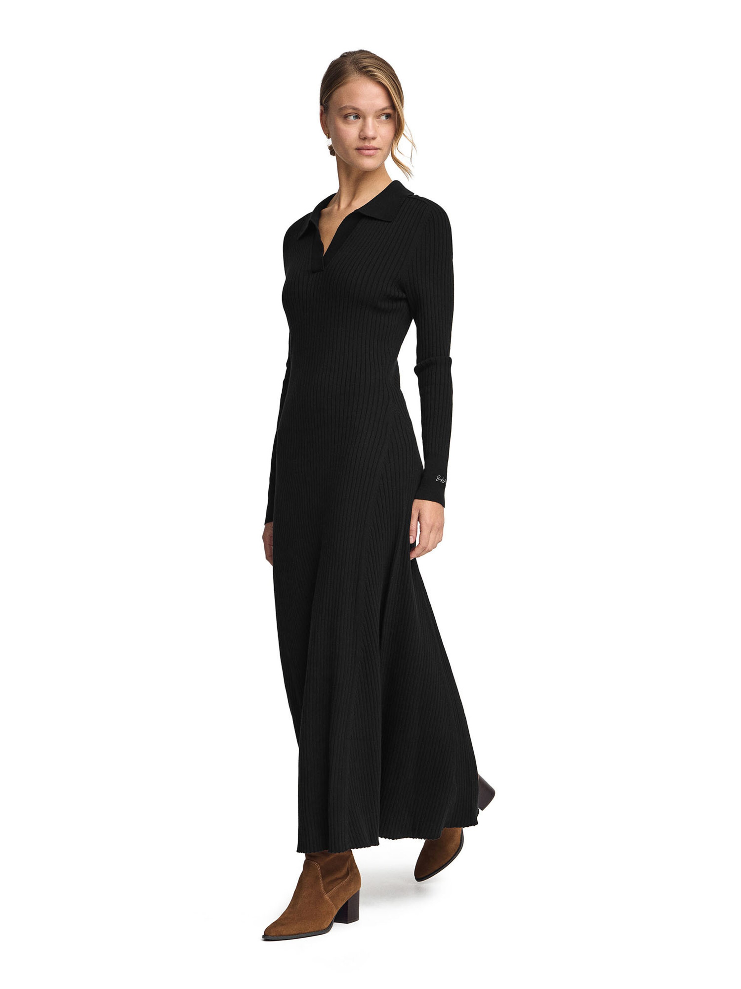 Polo Club Knitted dress in Black