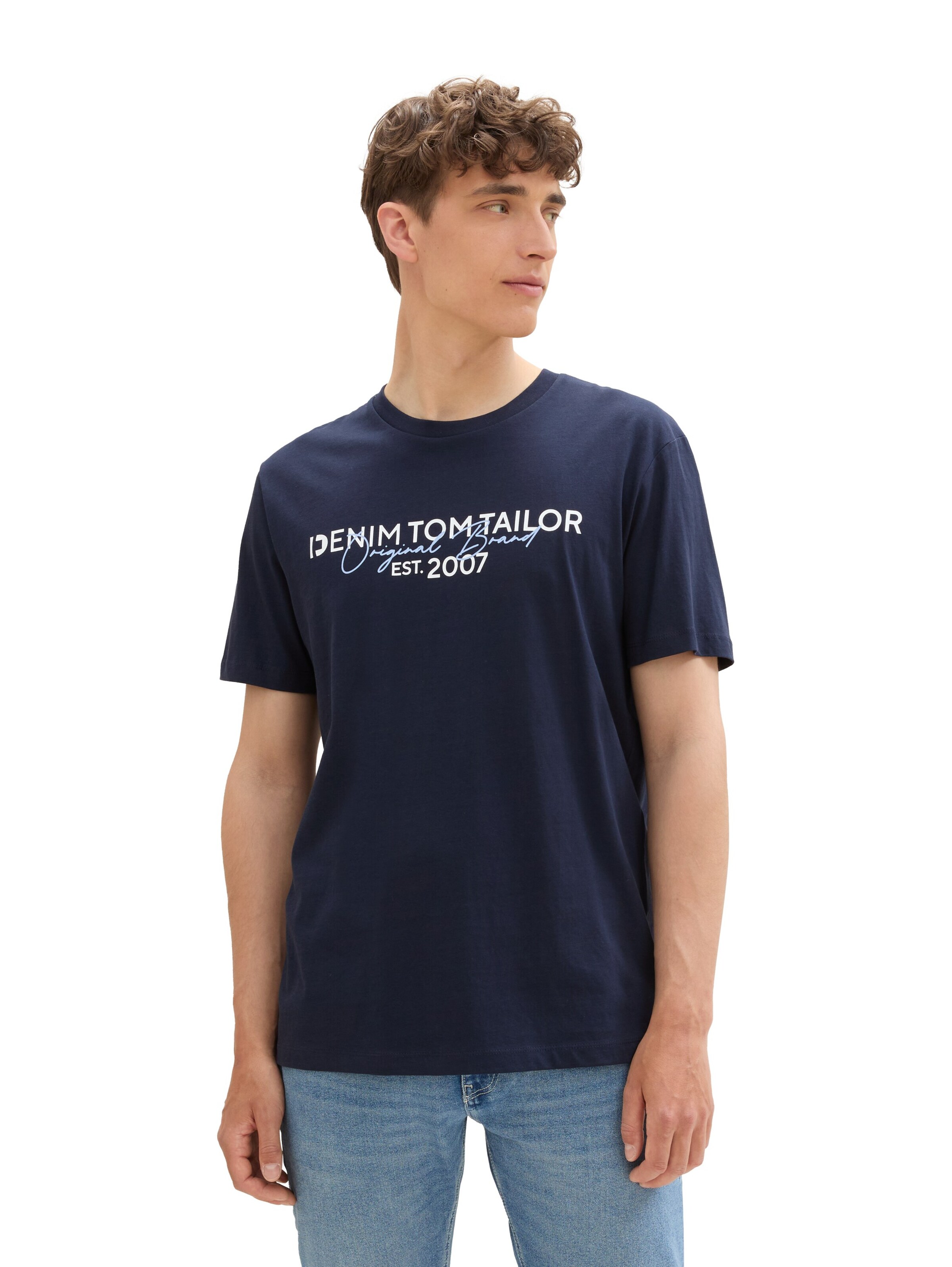 TOM TAILOR DENIM - Camiseta en azul