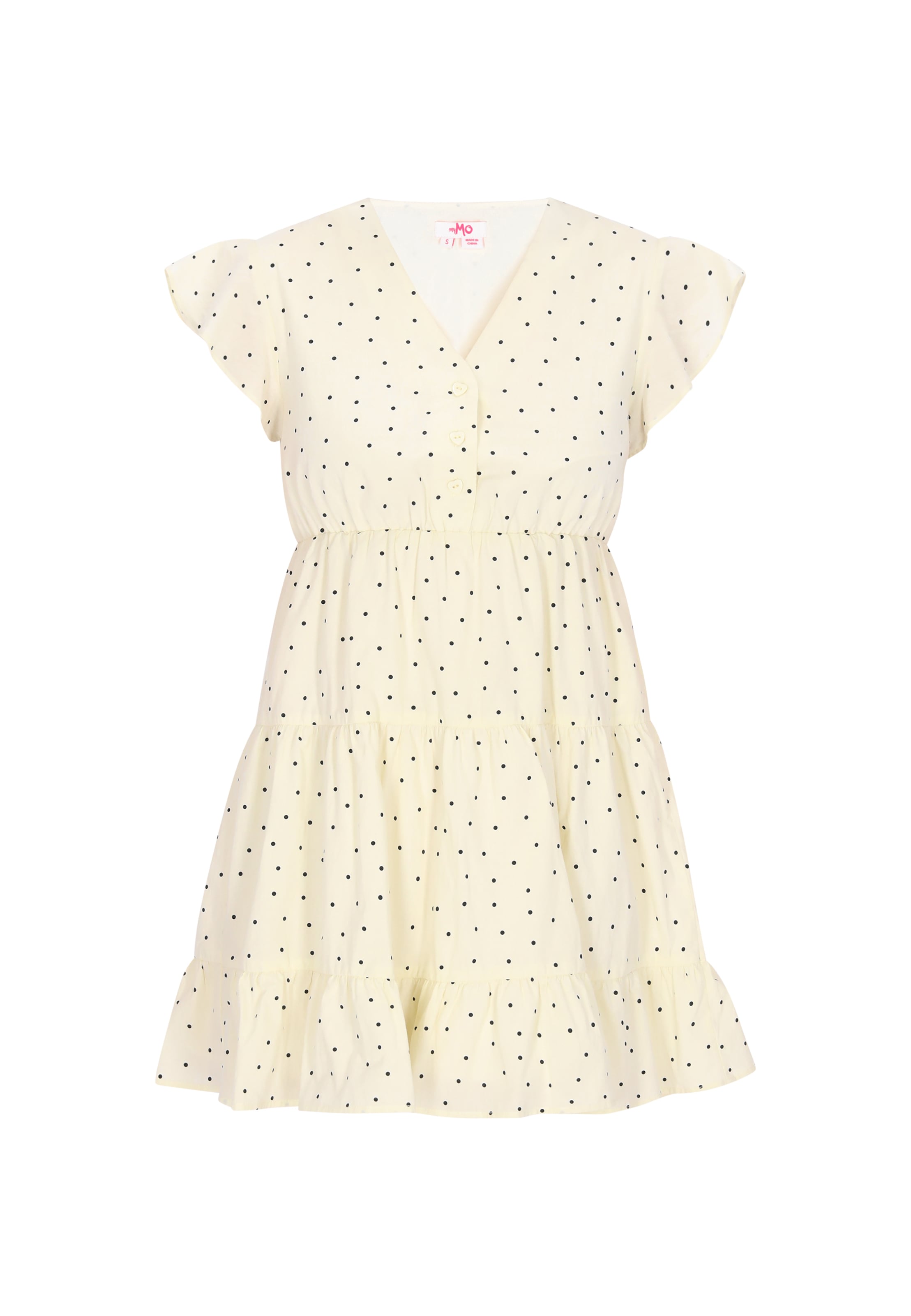 Robe d’été MYMO en jaune : devant