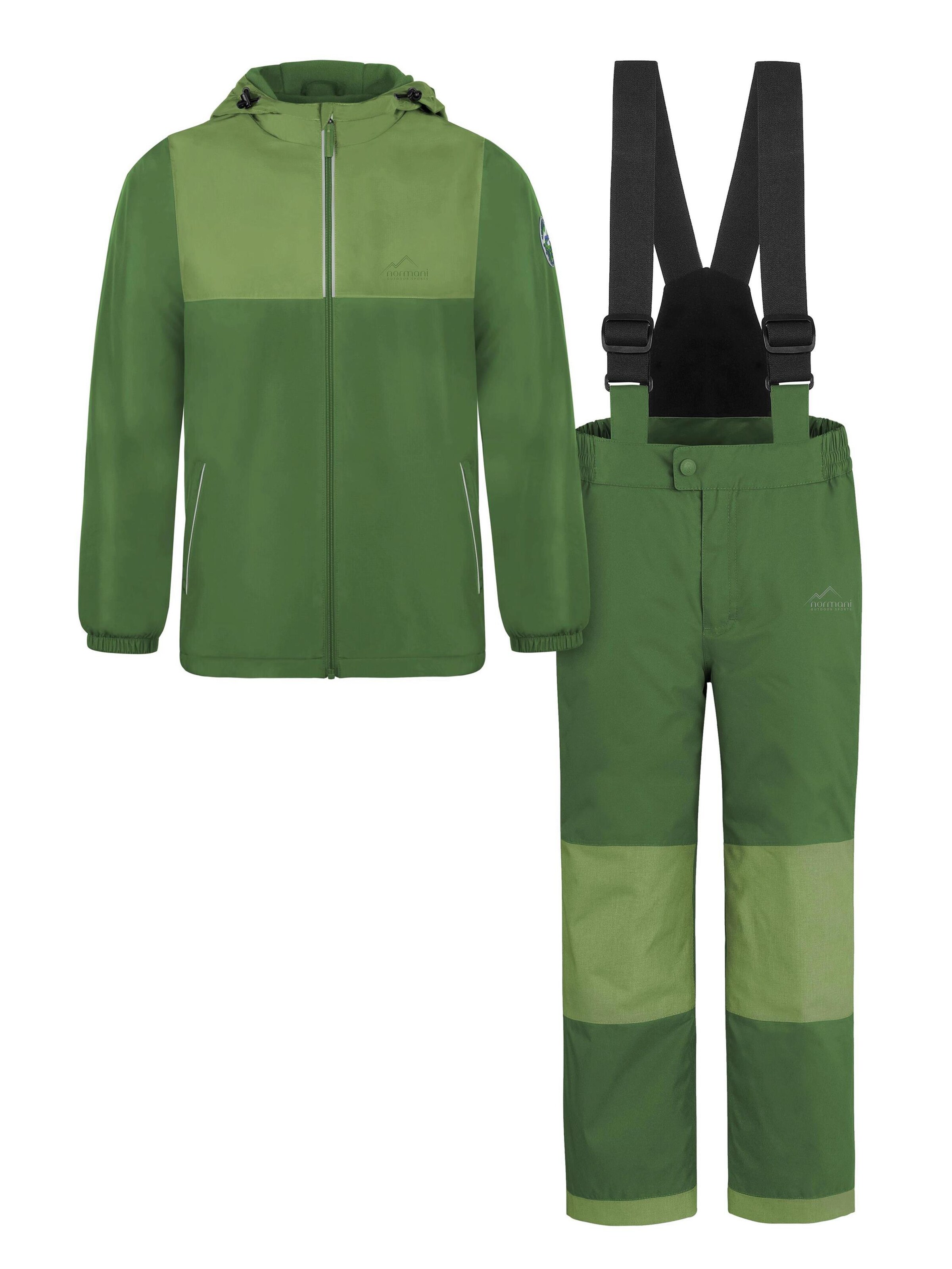 normani Functioneel pak in Groen: voorkant