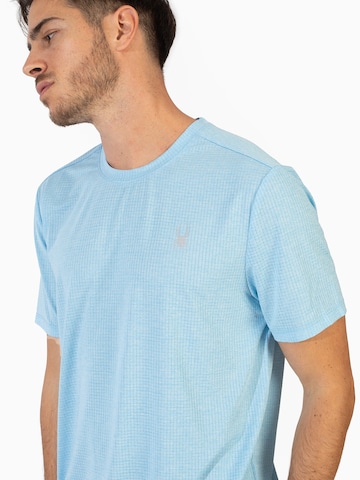 T-Shirt fonctionnel Spyder en bleu