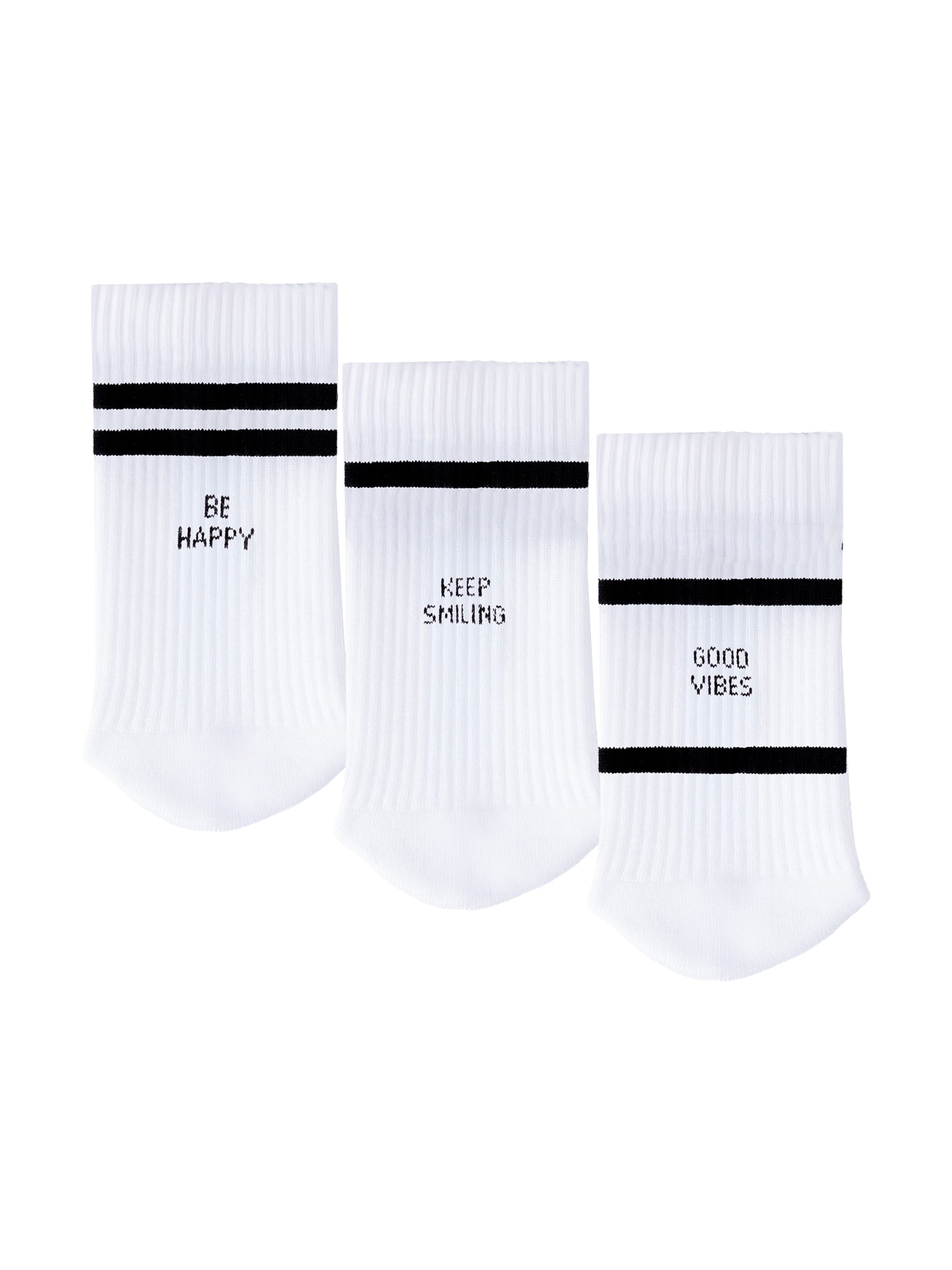 Occulto Athletic Socks 'Leo' in White