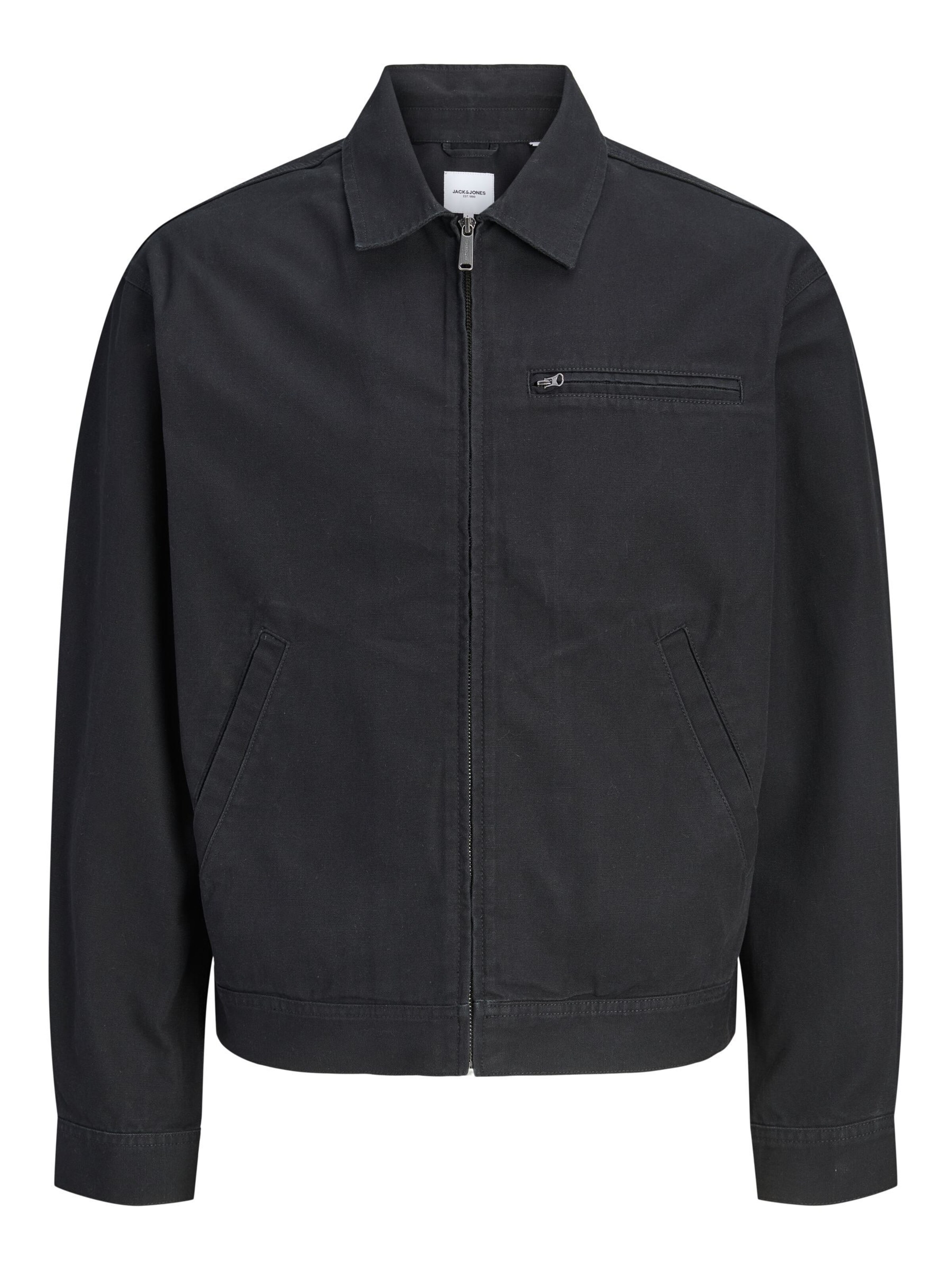 JACK & JONES Between-season jacket 'JJTeo' in Black: front