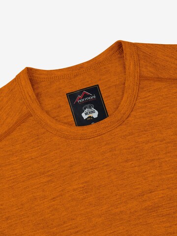 T-Shirt fonctionnel 'Darwin' normani en orange