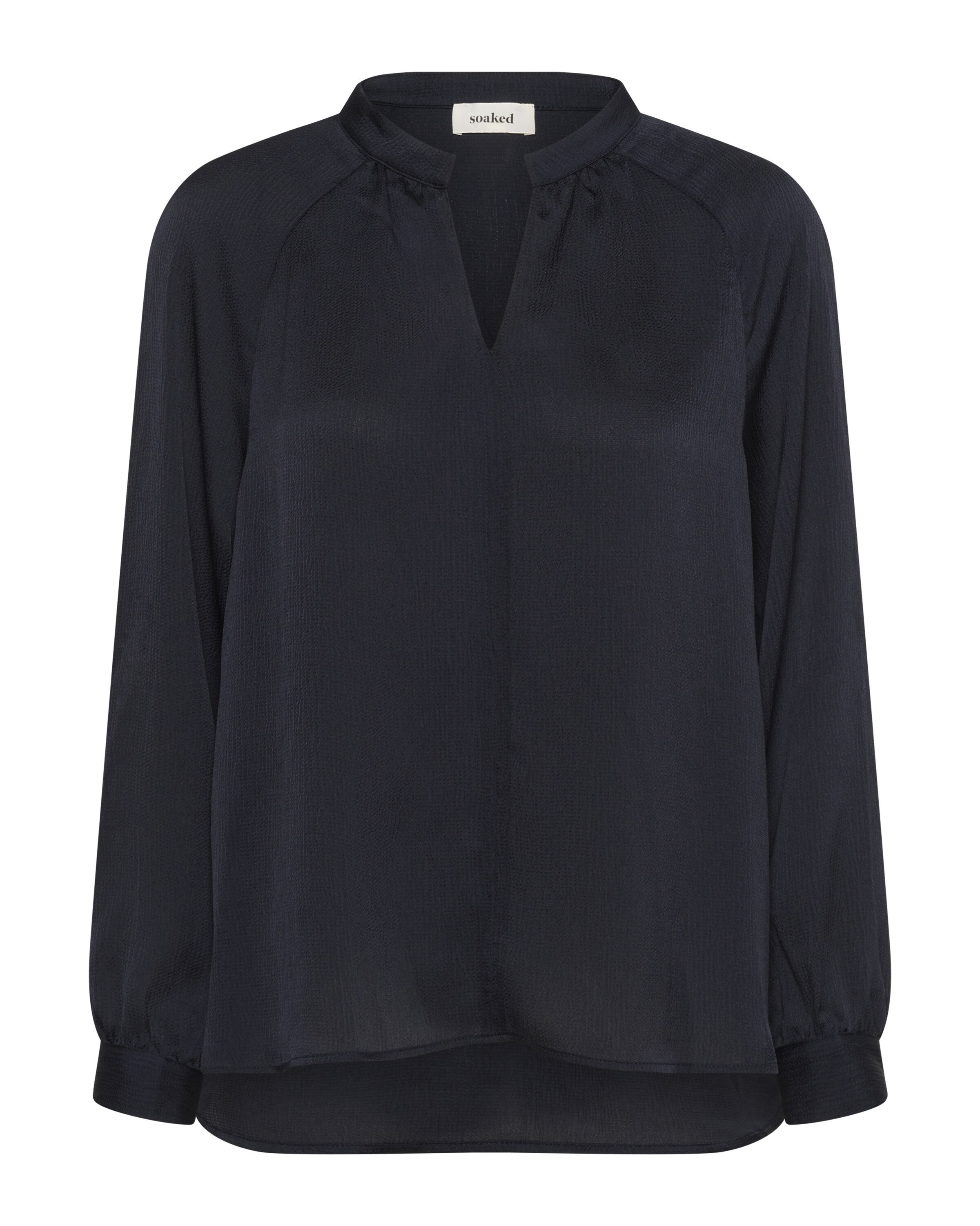 SOAKED IN LUXURY Bluse 'Loana ' i blå: forside