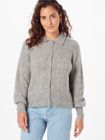 MSCH COPENHAGEN Strickjacke 'Odelia' in Grau: predná strana