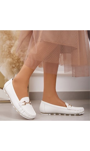 Ital-Design Slipper in Weiß