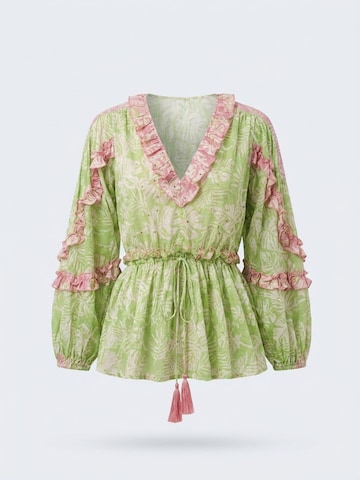 Chemisier 'Blouse Tavola' Miss June en vert