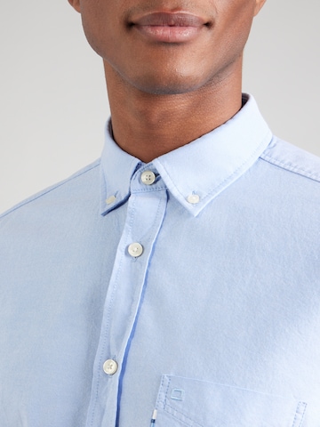 OLYMP - Ajuste regular Camisa de negocios en azul