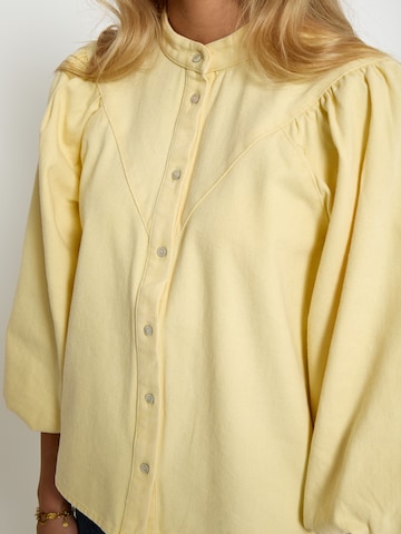 minus Tričko 'Solene' – žlutá