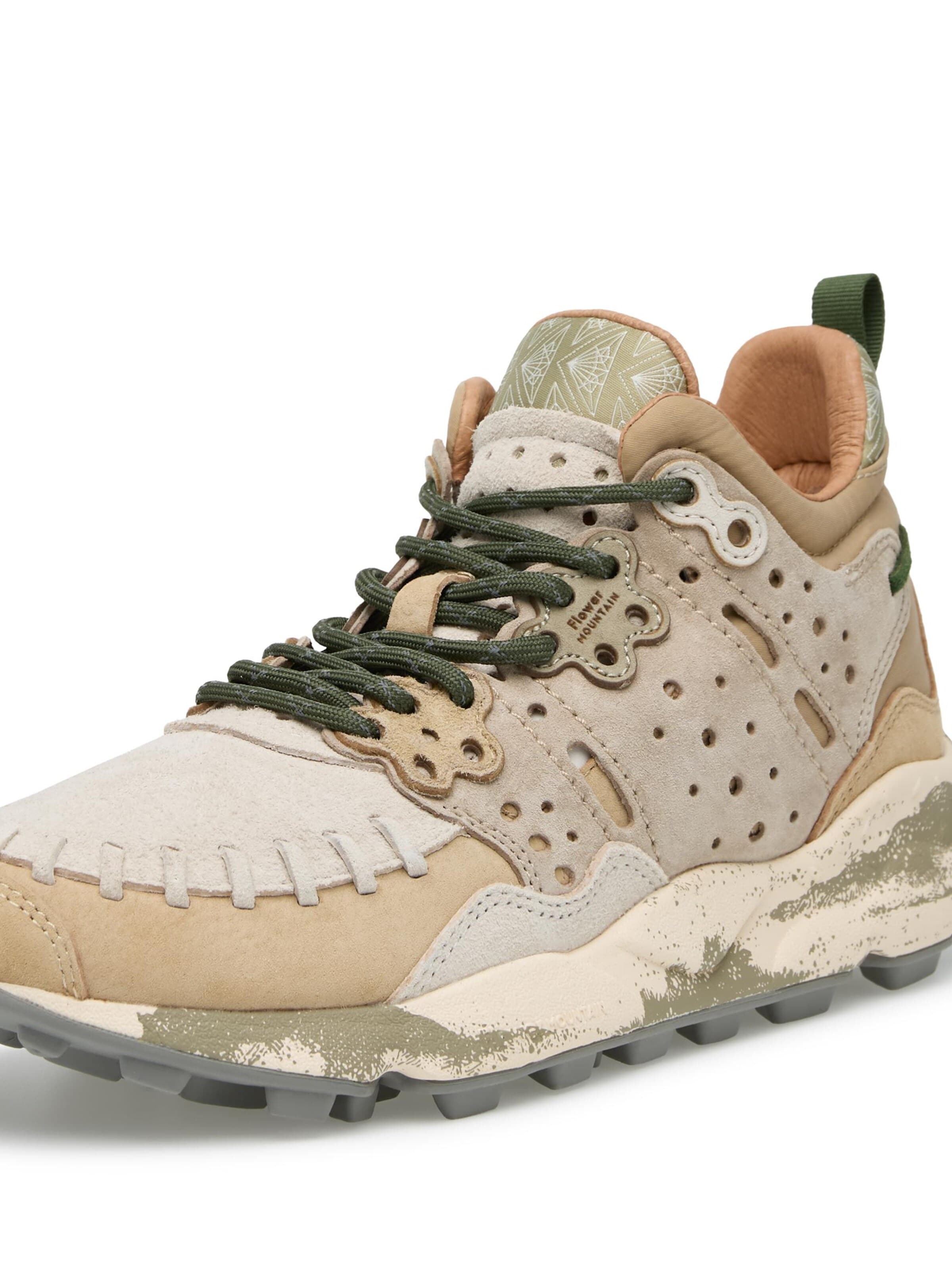 Flower Mountain Sneakers 'MUSTARD WALNUT UNI L.E.' in Beige