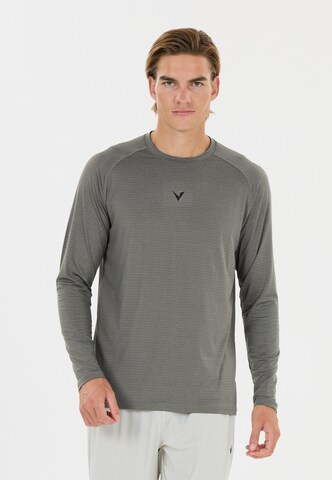 Virtus Sweatshirt 'Neva' in Grau: Vorderseite