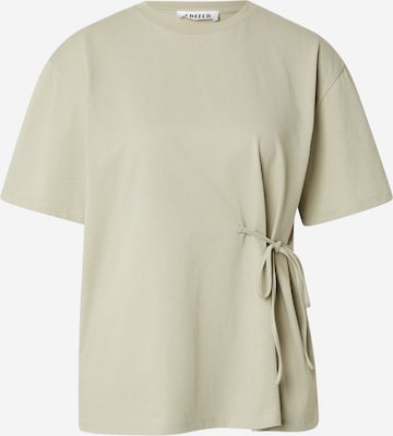 EDITED Футболка 'Rena' в Серый: спереди