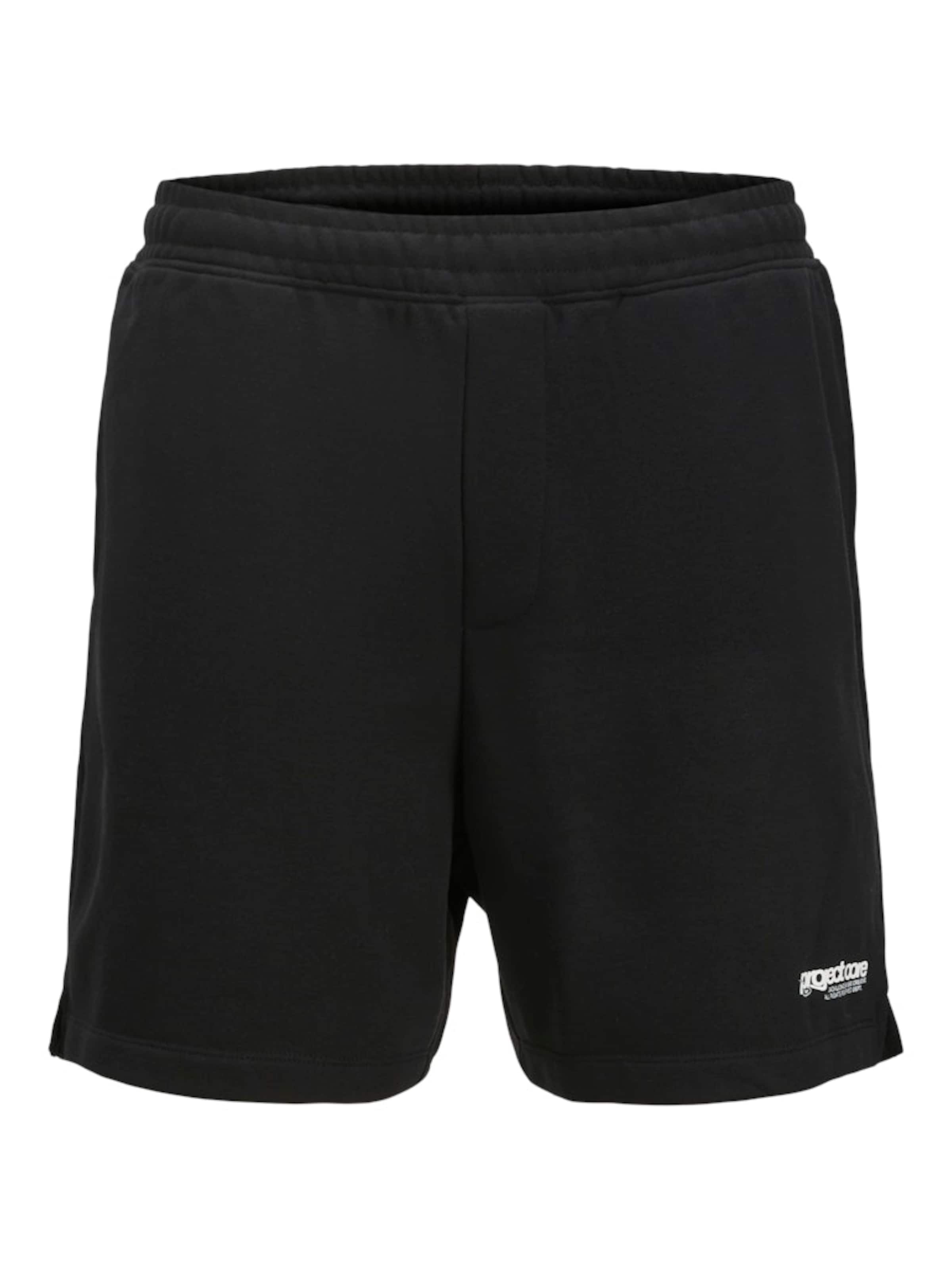 JACK & JONES - Loosefit Pantalón 'JPSTKarl Union' en negro: frente