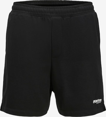 JACK & JONES Trousers 'JPSTKarl Union' in Black: front