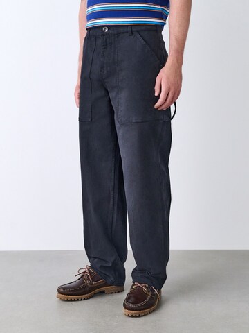 Next Regular Trousers in Black: front