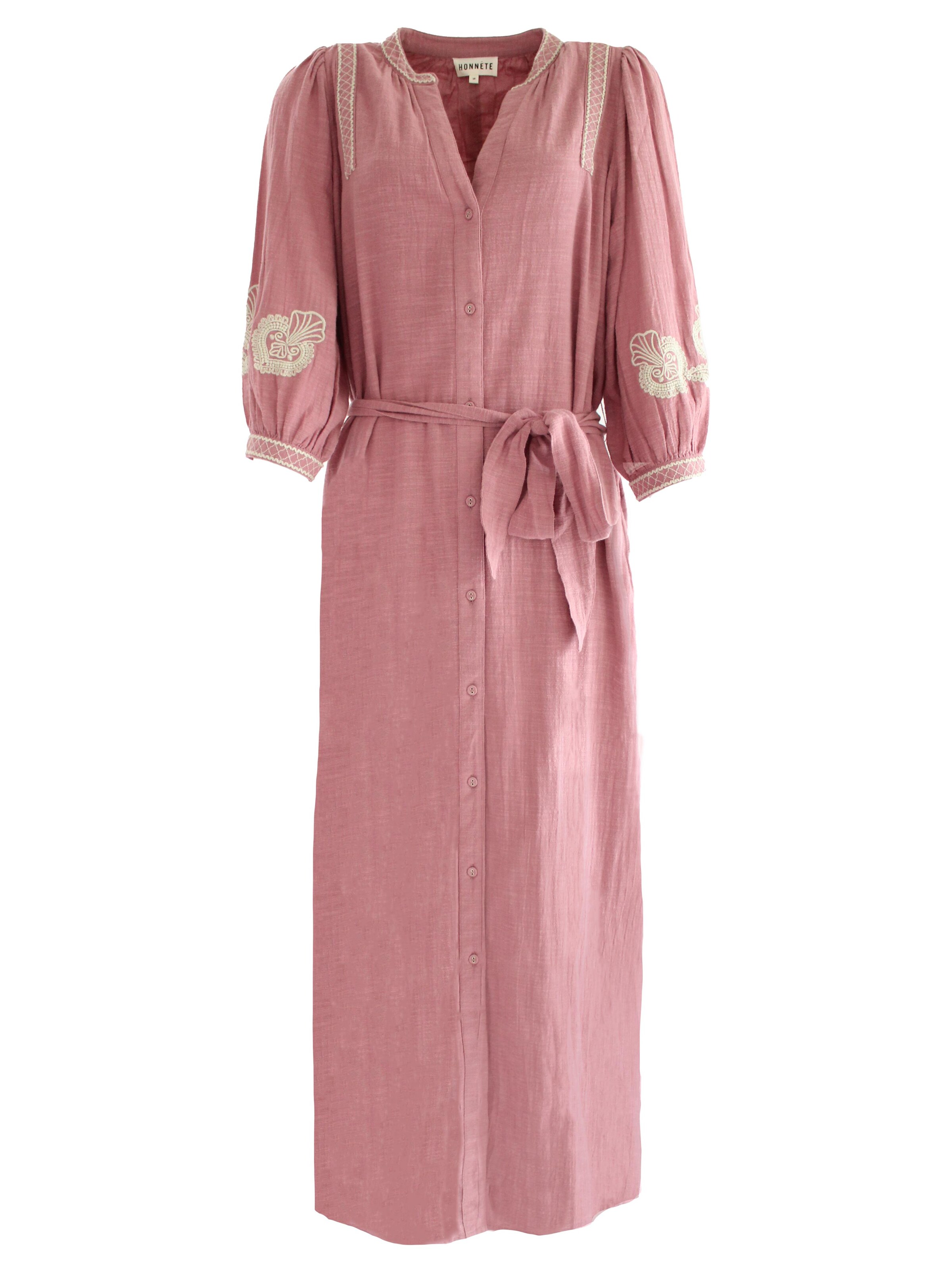 Honnête Atelier Jurk 'Sierra' in Roze