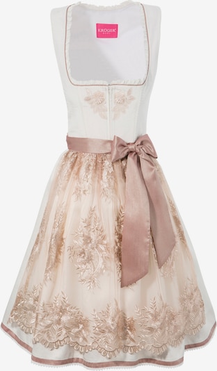 Krüger Madl Dirndl in puder / altrosa / offwhite, Produktansicht