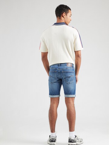G-STAR Slimfit Shorts in Blau: Rückseite