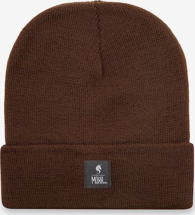 Megzta kepurė iš Moxx Paris, spalva – šokolado spalva, Prekių apžvalga