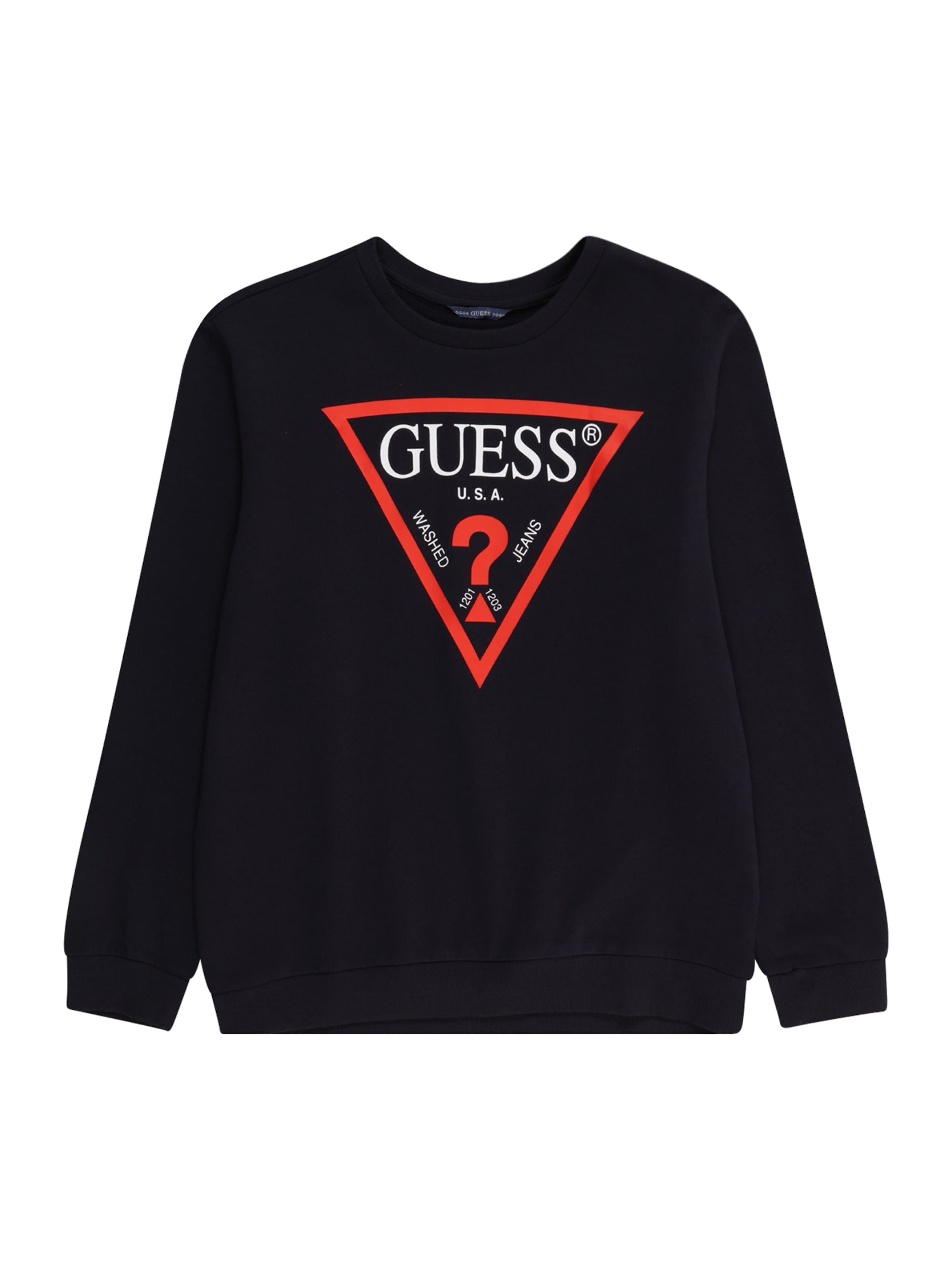 GUESS Sweatshirt in Blue: front