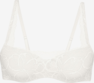 TRIUMPH Bra ' Red Label Body Make-Up Illusion Lace ' in White: front