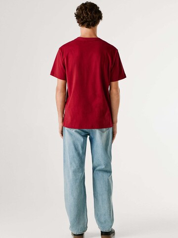 Maglietta 'SOMER' di Pepe Jeans in rosso