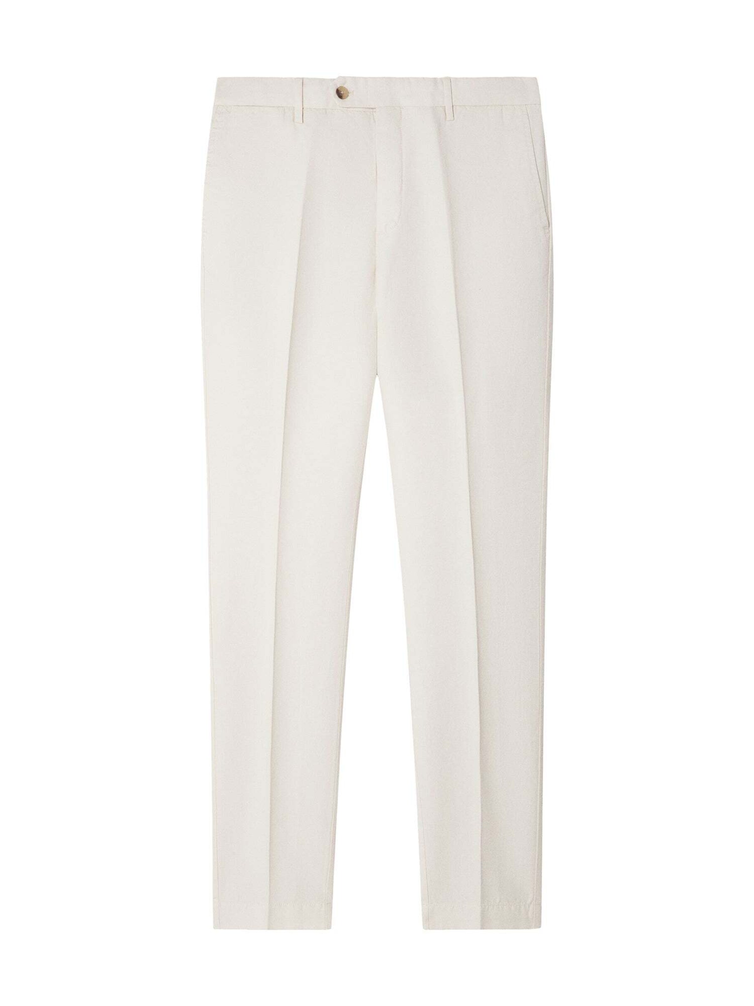 Slimfit Pantaloni chino di Hackett London in bianco: frontale