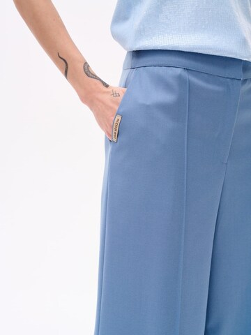 Blue Shadow Regular Pants in Blue