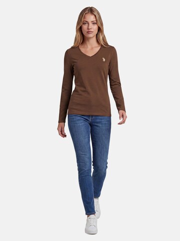 U.S. POLO ASSN. Shirt in Brown