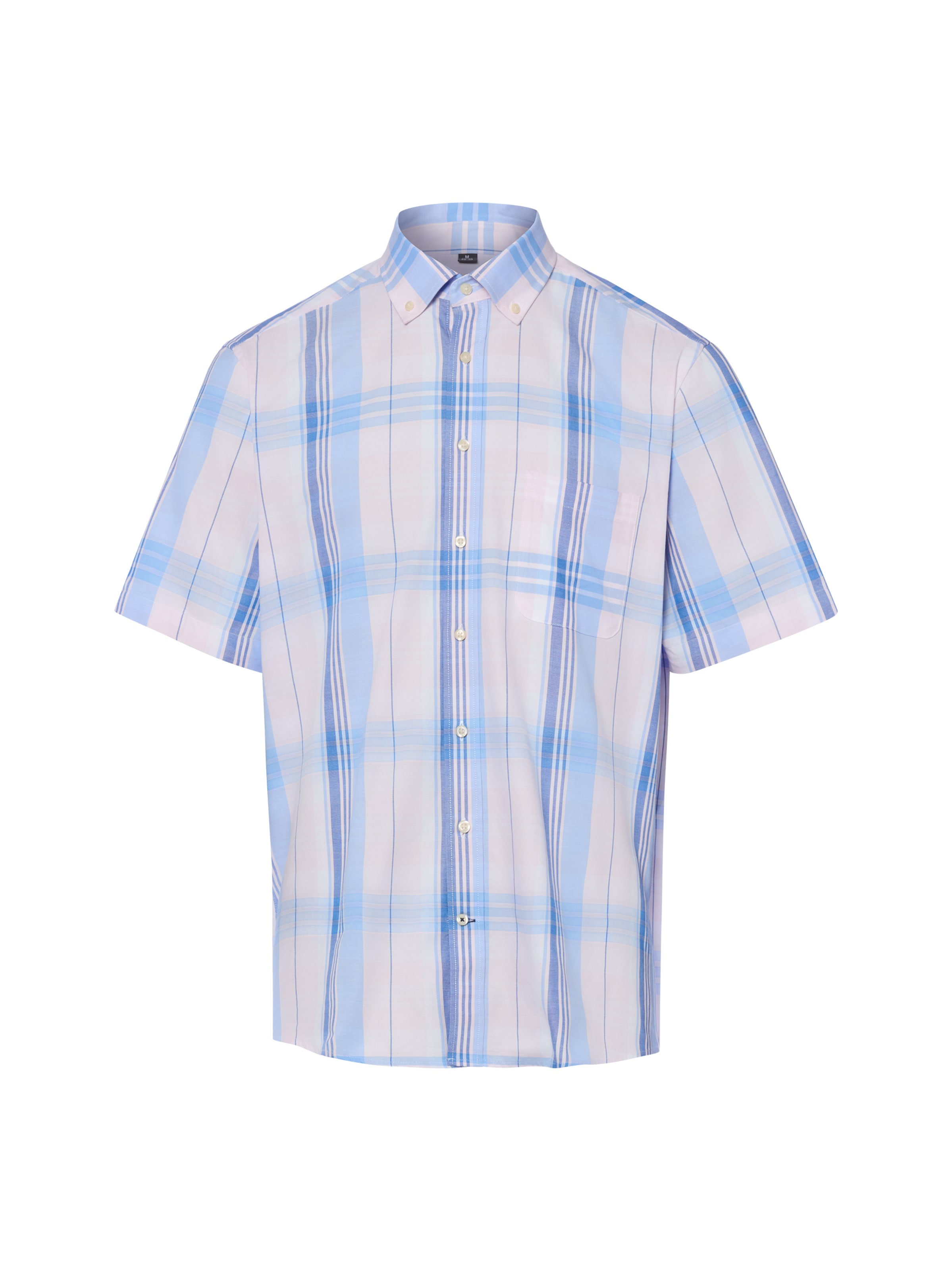 Chemise Nils Sundström en bleu : devant