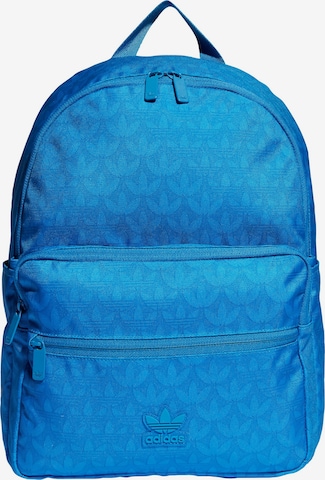 ADIDAS ORIGINALS Sports Backpack in Blue: front