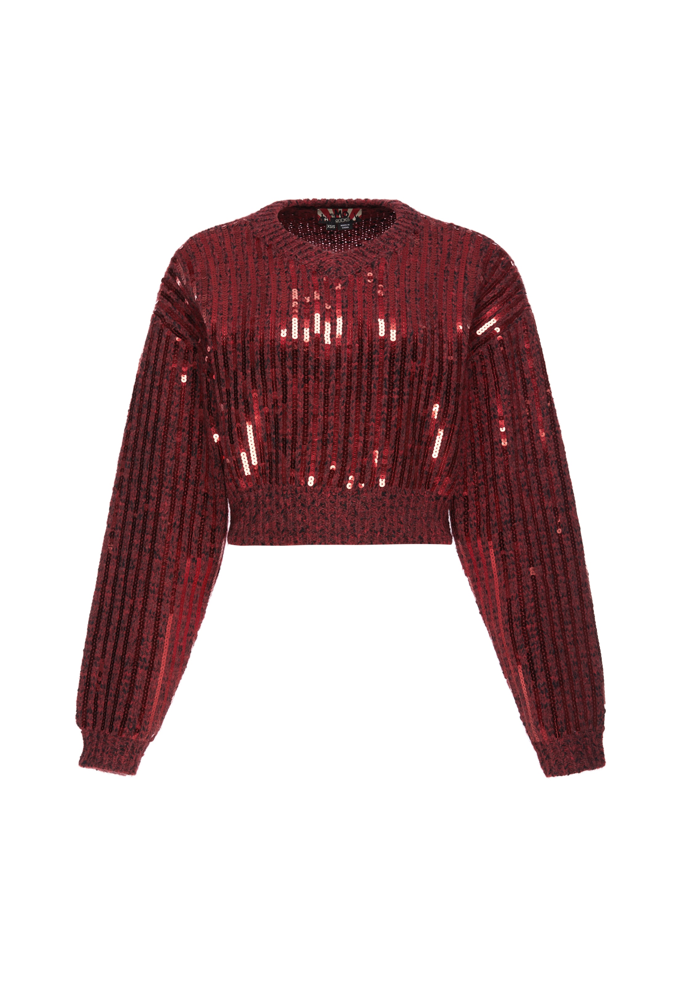 myMo ROCKS - Pullover em vermelho: frente