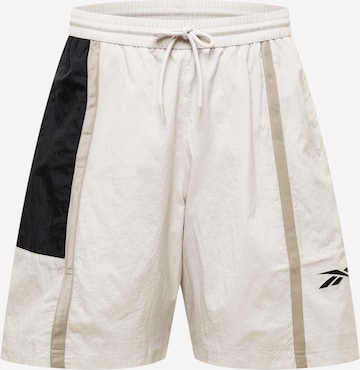 Reebok - regular Pantalón deportivo en beige: frente