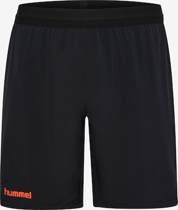 Hummel Sportshorts 'Blaze Pro' in Schwarz: Vorderseite