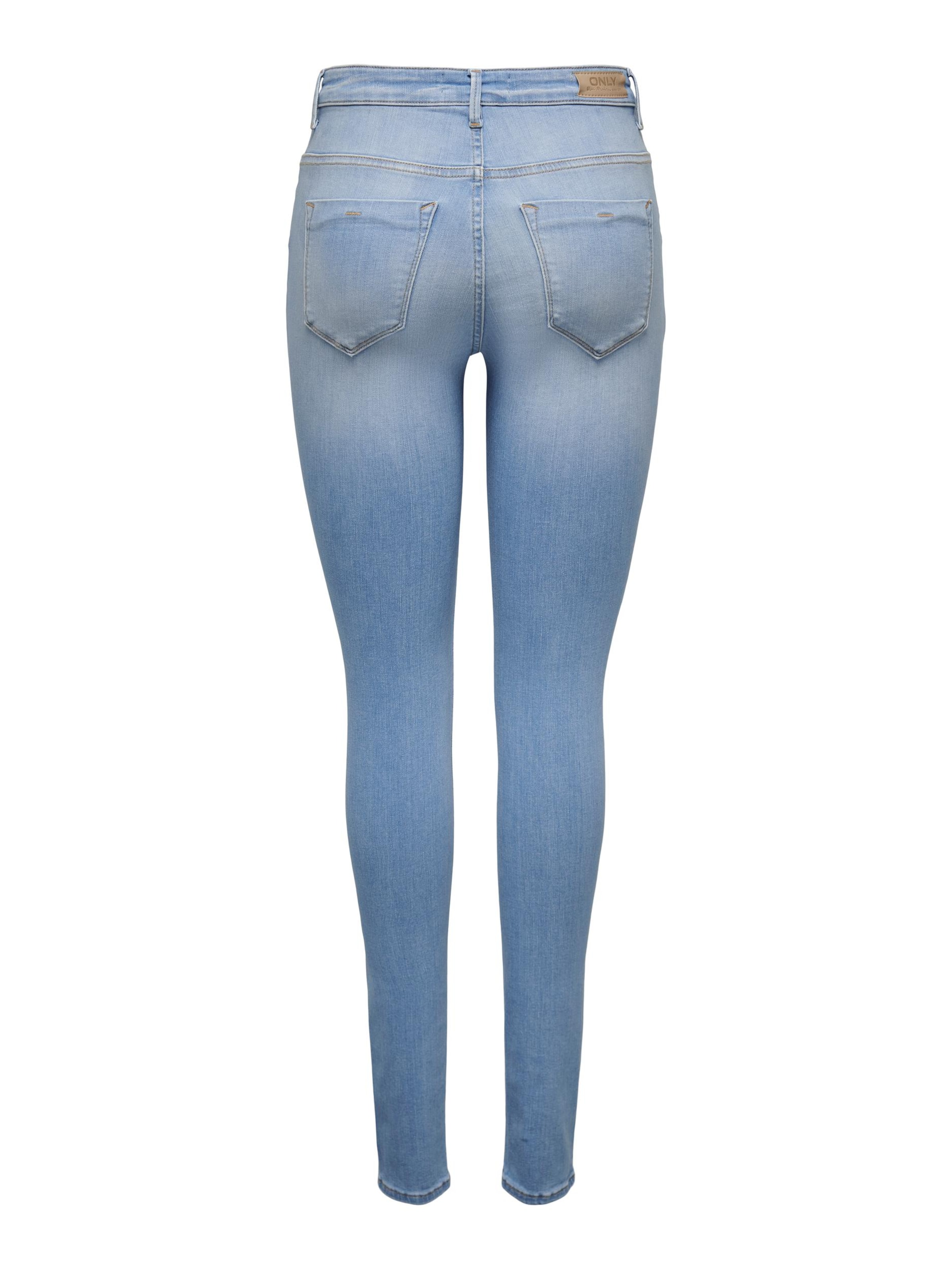 ONLY Скинни Джинсы 'FOREVER' в Синий