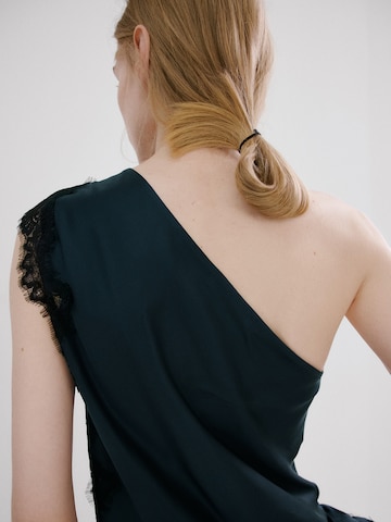 MANGO Top 'MAJITA' | modra barva