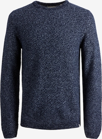 JACK & JONES Sweater 'Damian' in Blue: front