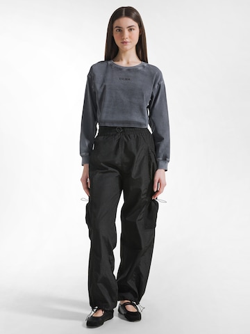 DEHA Sweatshirt in Schwarz