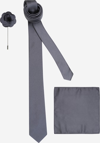 BURTON MENSWEAR LONDON Tie in Grey: front