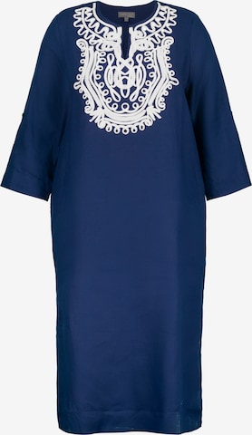 Robe Ulla Popken en bleu : devant