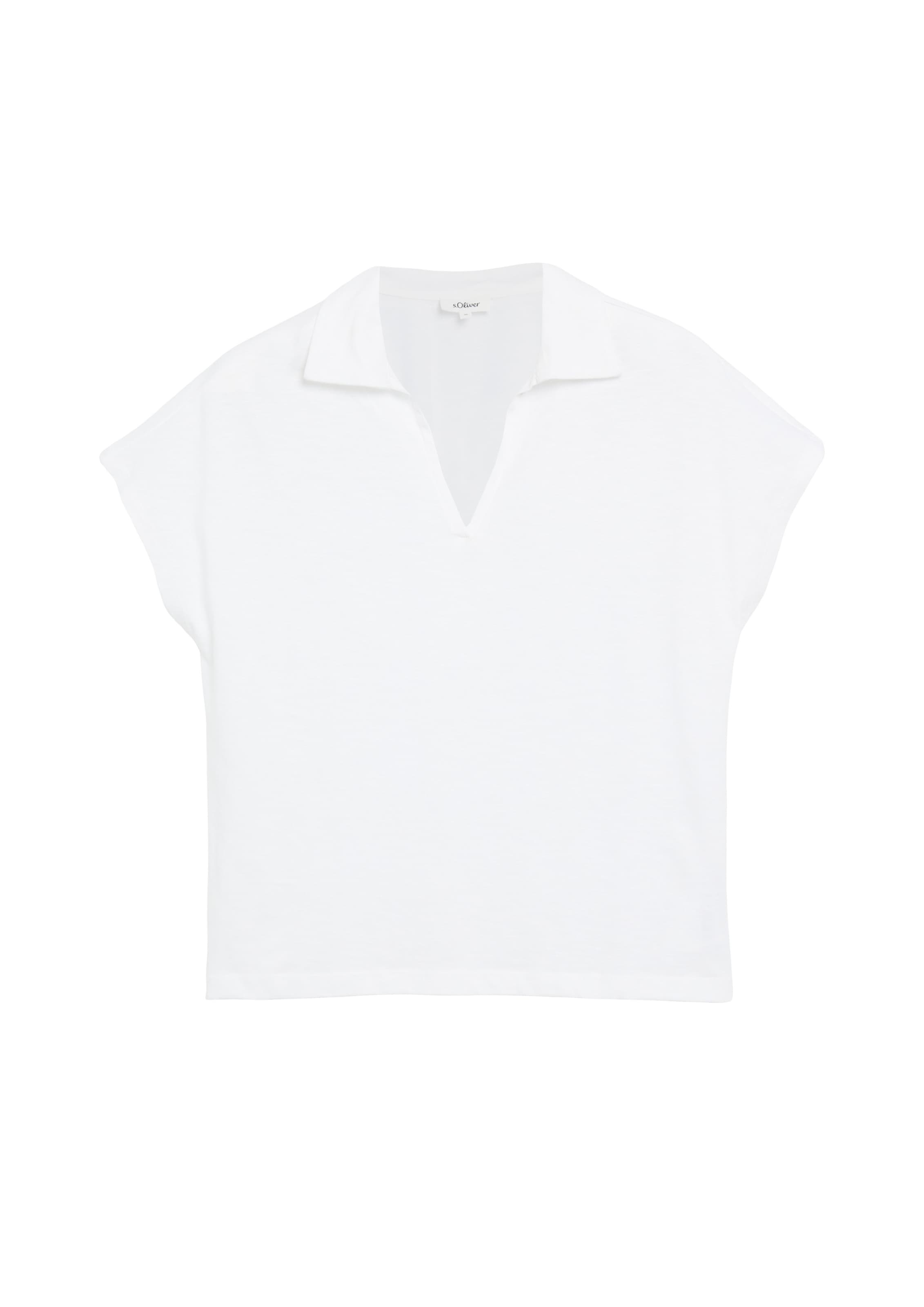 s.Oliver Poloshirt in XXS in weiß, Produktansicht