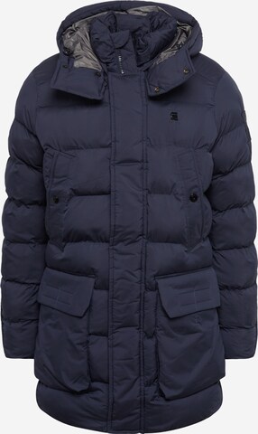 G-Star RAW - Parka de inverno em azul: frente