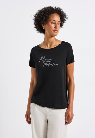 STREET ONE Shirt in Schwarz: Vorderseite