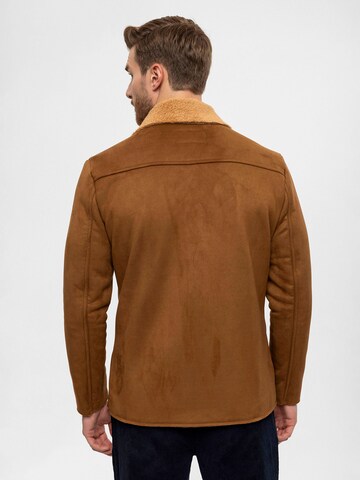 Antioch - Abrigo de invierno 'Faux ' en beige