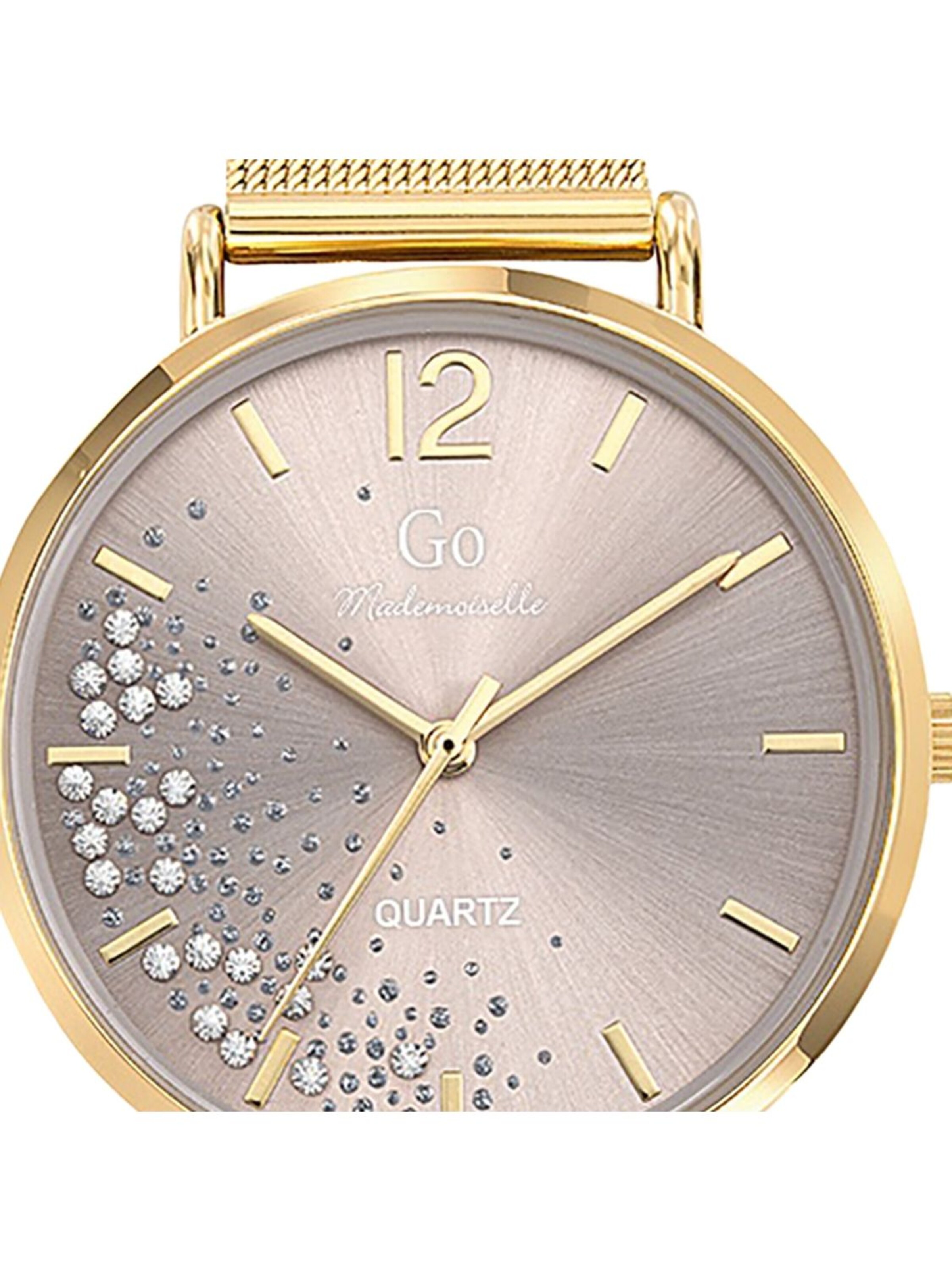 GO GirlOnly - Reloj analógico en oro