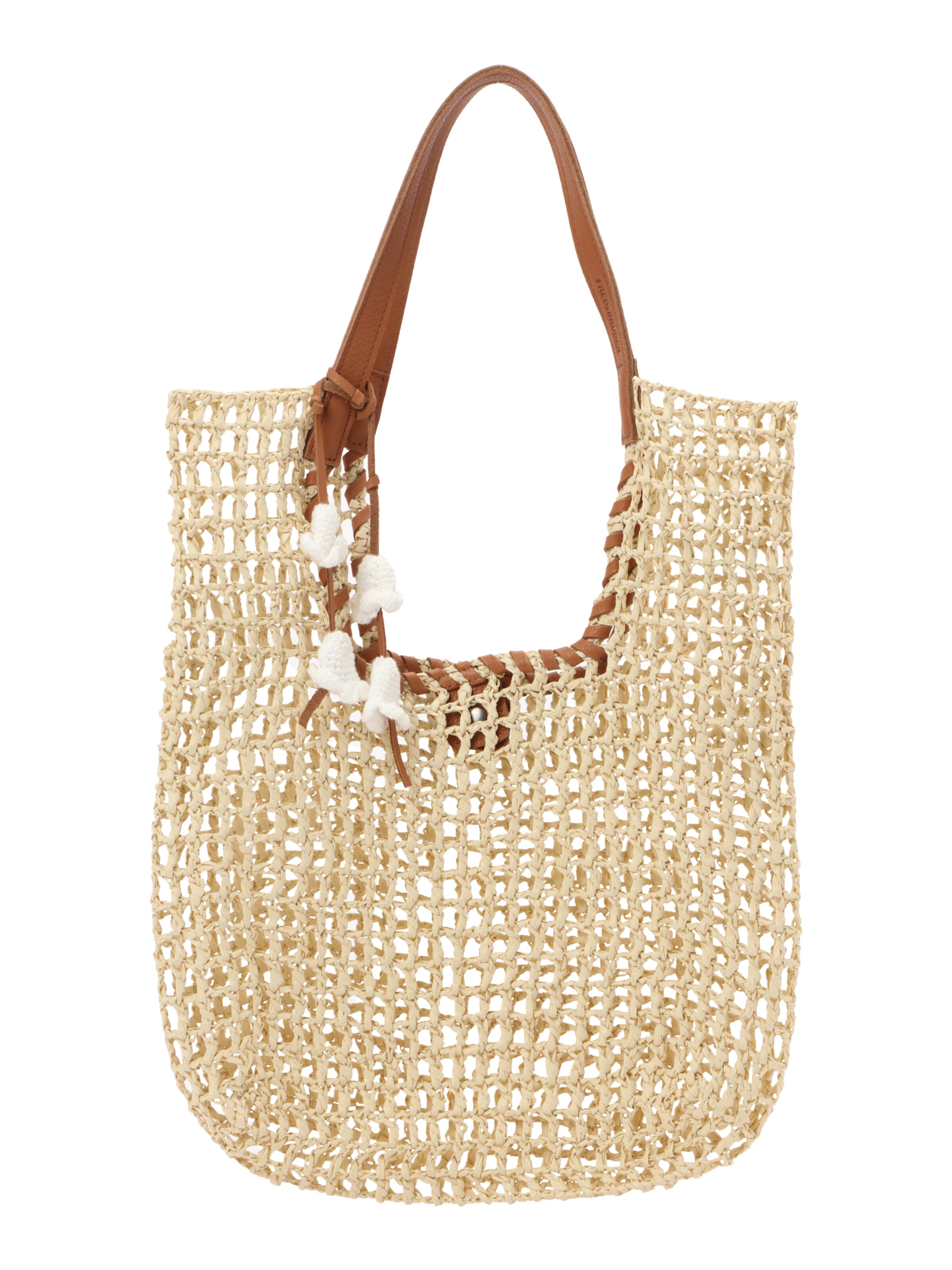 ruda FREDsBRUDER Pirkinių krepšys 'Sun Carrier': priekis