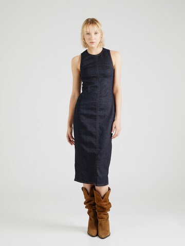 Calvin Klein Jeans Dress in Blue: front