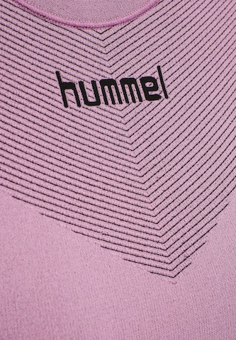 Hummel Funkcionalna majica 'First Seamless' | roza barva