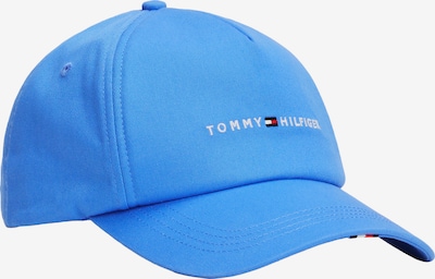 55-60 dydžio Kepurė 'FOUNDATION' iš TOMMY HILFIGER, spalva – azuro spalva / balta, Prekių apžvalga